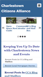 Mobile Screenshot of charlestowncitizens.org